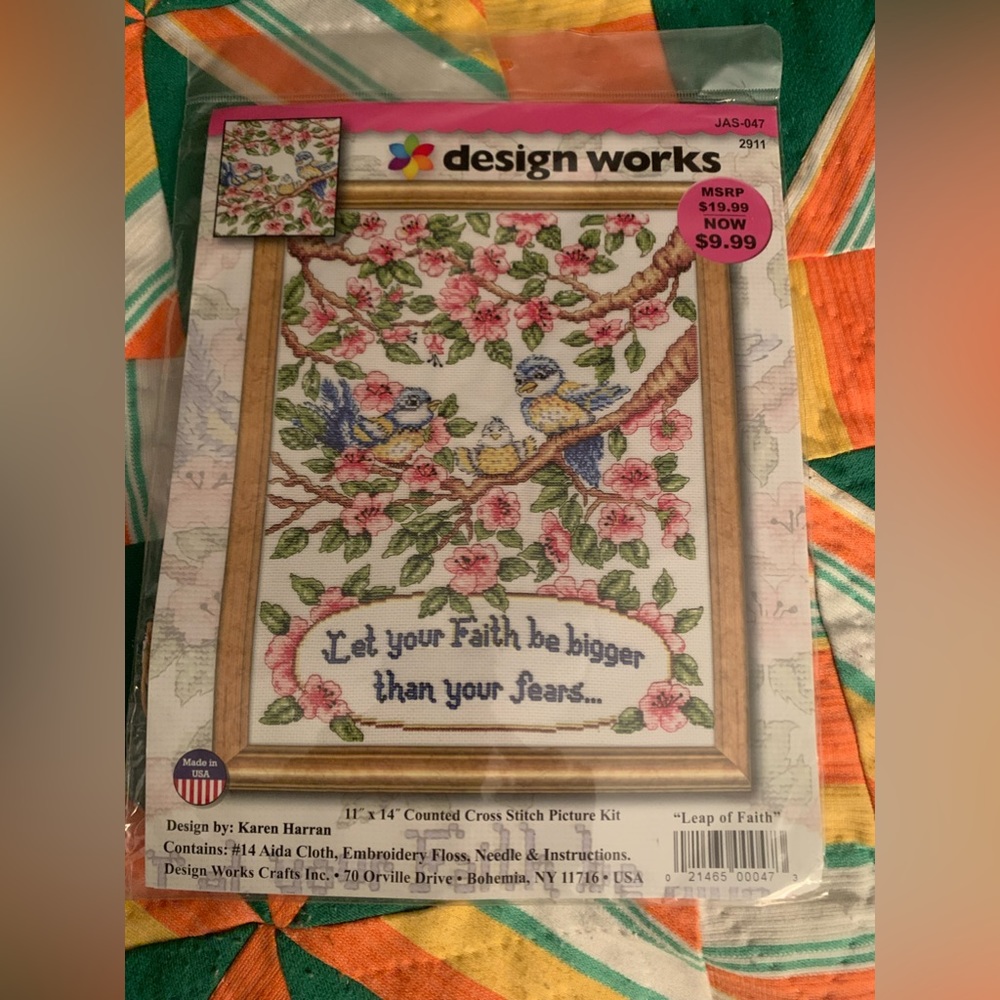 Design Works #2911 “Leap of Faith” Counted Cross-Stitch Kit
